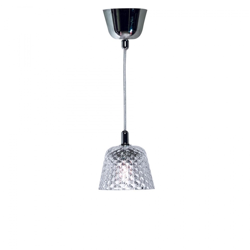 CANDY LIGHT ceiling lamp. The talent and creative exuberance of Spanish designer JAIME HAYON henceforth form an integral part of Baccarat's DNA. His designs for the firm include the successful Crystal Candy Set collection in 2009, and the CANDY LIGHT lamps in 2011. The CANDY LIGHT suspension reflects his playful universe, with its fantasy and humour; available in small and large versions, complementing the lamps in the Candy Light collection that have already achieved Baccarat icon status.