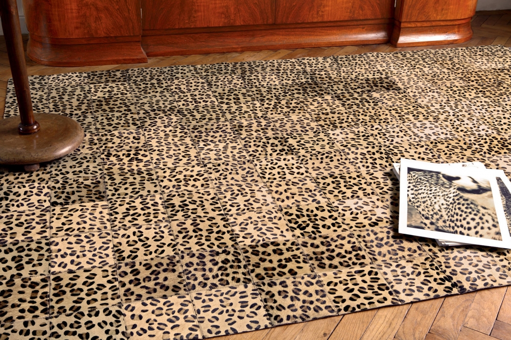 LEATHER RUG CLARKE