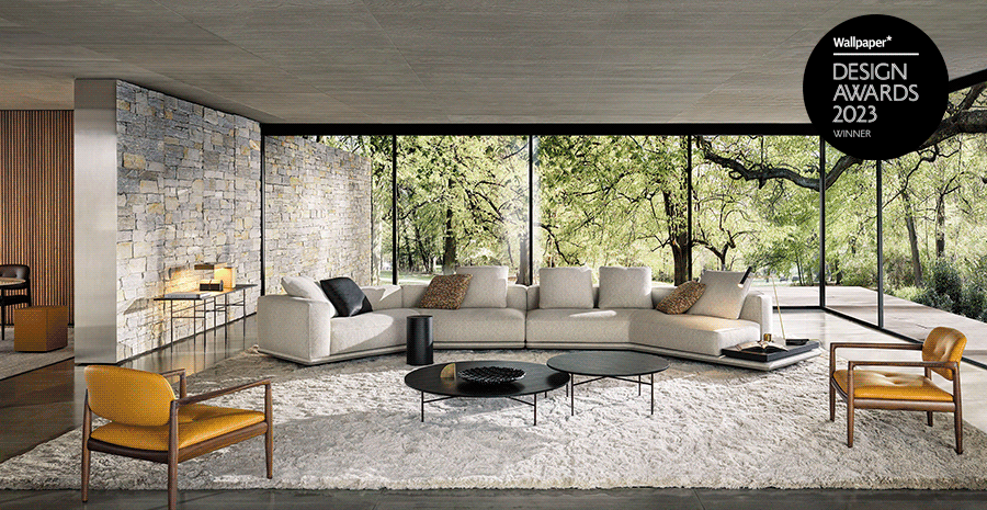 HORIZONTE modular seating system by MARCIO KOGAN / STUDIO MK 27, designed 2022.