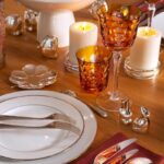 KAWALI glasses, TR√âFLE silver-plated Lucky 4-leaf clover bowl, VERTIGO candle coaster, L'AME DE CHRISTOFLE dinnerware, ALBI tableware