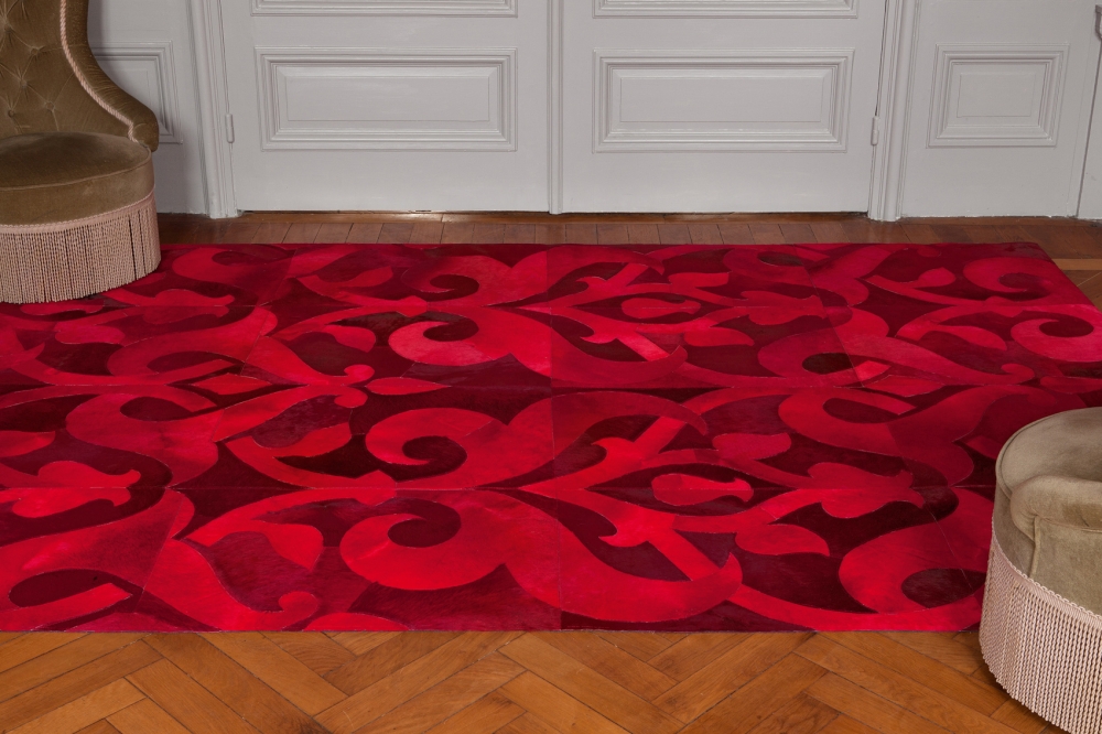 LEATHER RUG DORA