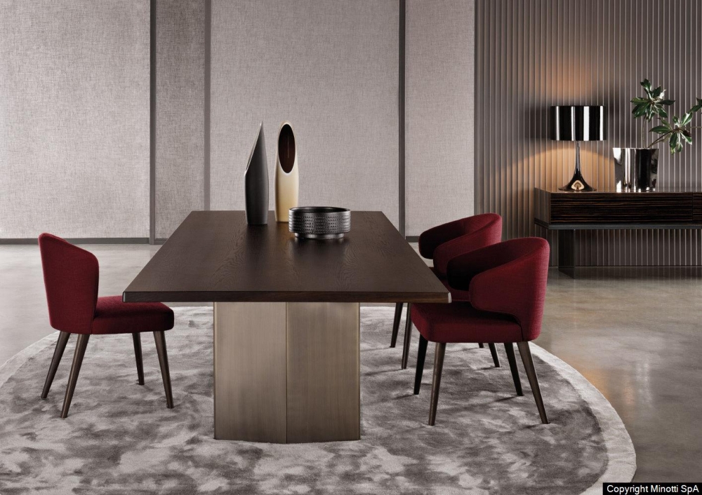 ASTON DINING CHAIR and LITTLE ARMCHAIR by RODOLFO DORDONI