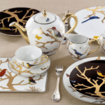 PORCELAIN TABLEWARE AUX OISEAUX