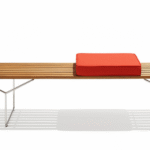 BERTOIA BENCH BY HARRY BERTOIA 1952