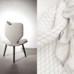 Low chair BAVARESK - designer CHIRSTOPHE DE LA FONTAINE