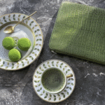 CONSTANCE collection. CONSTANCE offers all the refinement of the Empire style. Acorns, Oak and laurel leave - the symbols of strength, longevity and peace - are delicately arranged and appear as if painted by an artist's brush in watercolors.