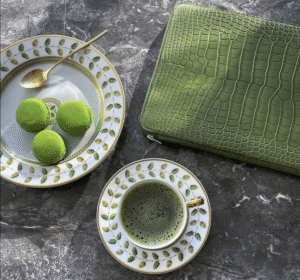 CONSTANCE collection. CONSTANCE offers all the refinement of the Empire style. Acorns, Oak and laurel leave - the symbols of strength, longevity and peace - are delicately arranged and appear as if painted by an artist's brush in watercolors.