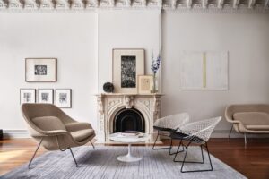 SAARINEN COFFEE TABLES BY EERO SAARINEN 1957