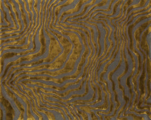 EARTHQUAKE I RUG OF 58% DULL SILK AND 42 % WOOL BY EDWARD FIELDS STUDIO
