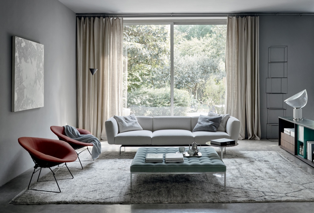 FLORENCE KNOLL RELAXED BENCHES BY FLORENCE KNOLL 1954