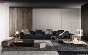 FREEMAN seating system by RODOLFO DORDONI