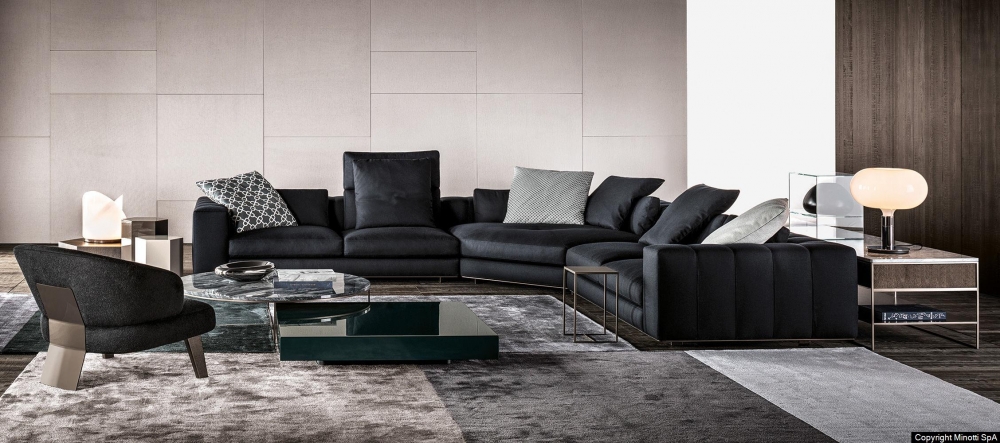 FREEMAN DUVET seating system by RODOLFO DORDONI