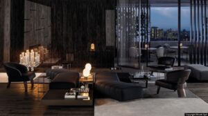 FREEMAN LOUNGE seating system by RODOLFO DORDONI