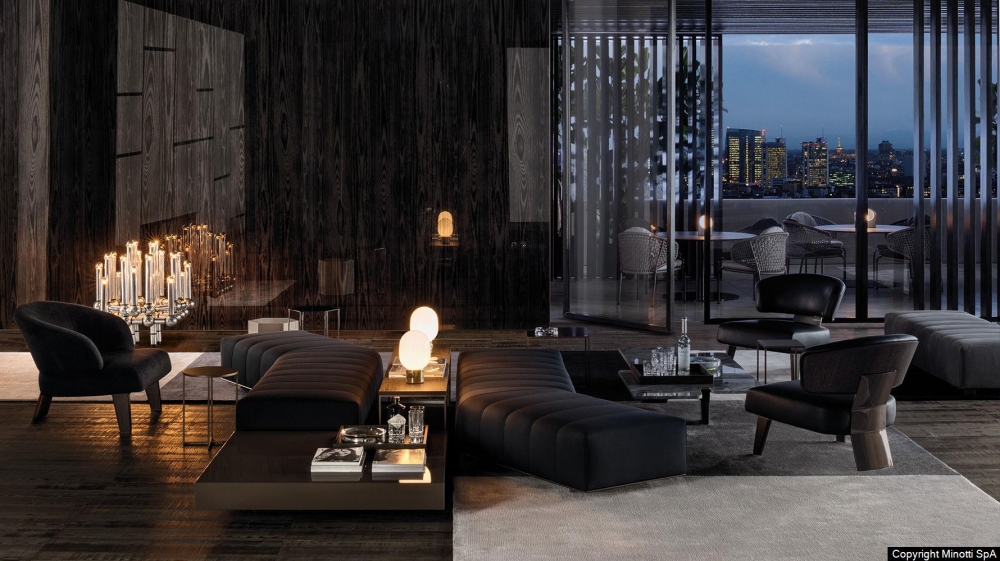 FREEMAN LOUNGE seating system by RODOLFO DORDONI