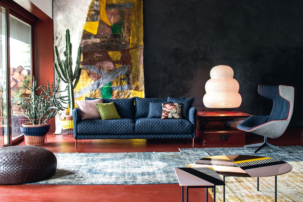 GENTRY SOFA BY PATRICIA URQUIOLA, 2011