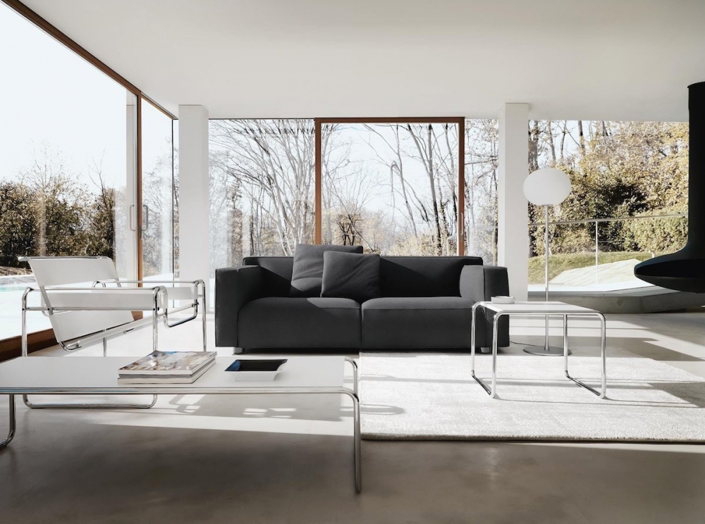 LACCIO SIDE  AND COFFEE TABLE BY MARCEL BREUER CA. 1925