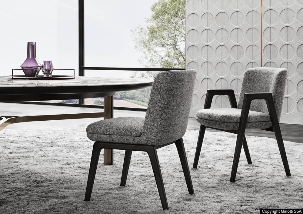 LANCE LITTLE ARMCHAIR and CHAIR by RODOLFO DORDONI