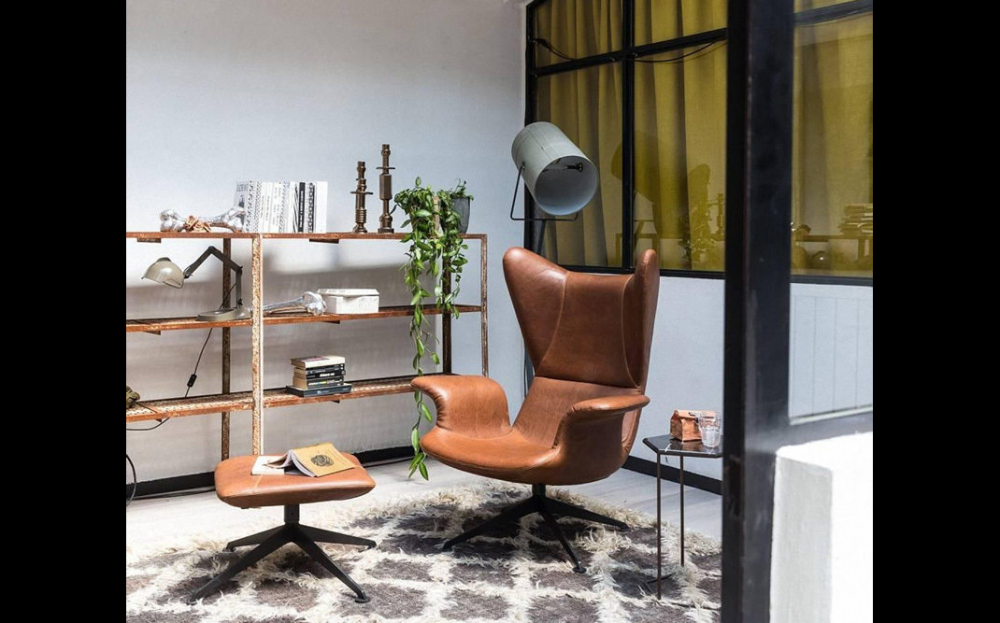 LONGWAVE ARMCHAIR AND STOOL BY DIESEL CREATIVE TEAM, 2013