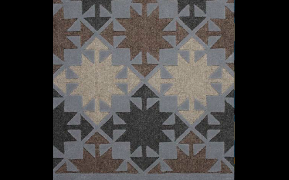 MAYAN I RUG OF 59% BERBER WOOL AND 41% WOOL BY EDWARD FIELDS