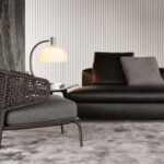 ASTON cord indoor armchair by RODOLFO DORDONI