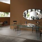 PHANTOM MIRROR IN FUSED GLASS BY DANTE O. BENINI ‚Äì LUCA GONZO & HELIDON XHIXHA