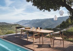 ARCHI - dining table and chairs, lighting cocoon - designer HENRIK PEDERSEN