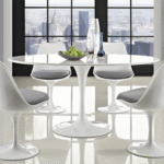 TULIP ARMLESS CHAIR BY EERO SAARINEN 1957