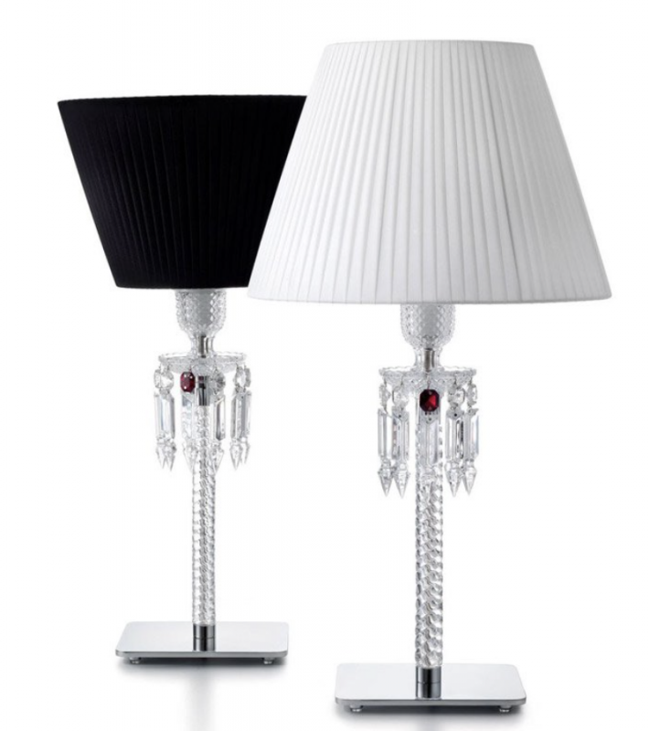 TORCH lamp -  designed by ARIK LEVY, the Torch lamps were inspired by the emblematic Z√©nith chandelier, which it partly reinvents. The combination of crystal and metal adds a touch of modernity.