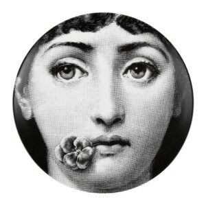 TEMA E VARIAZIONI WALL PLATE - NO. 137 - BLACK/WHITE