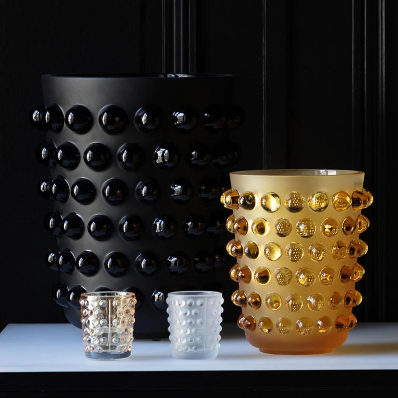 MOSSI vases designed by REN√â LALIQUE.