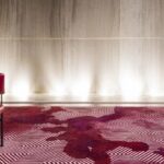 Bloom Collection: Nexus I by Jeff Leatham for Tai Ping. Harnessing Tai Ping‚Äôs expertise, graphic contrasts and juxtapositions are brought to life using wool and silk threads in countless nuances of deeply saturated tones, with the designer taking inspiration from Tai Ping‚Äôs signature palette. Tonal accents, variety and movement are achieved through plays on texture, while material contrasts open up a range of inviting tactile and visual possibilities.