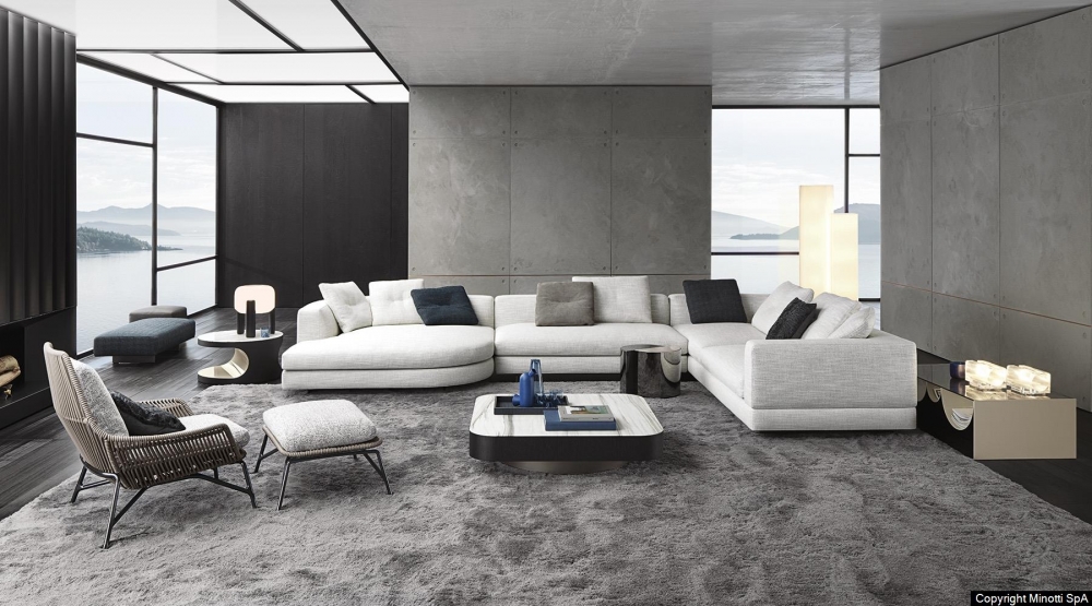 ALEXANDER seating system by RODOLFO DORDONI, designed in 2018