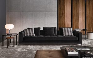 ANDERSEN LINE QUILT seating system by RODOLFO DORDONI