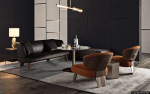 CREED LOUNGE SOFA by RODOLFO DORDONI