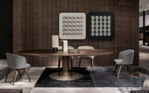BELLAGIO DINING TABLE WOOD by GORDON GUILLAUMIER