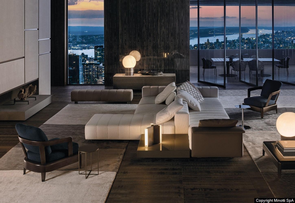 FREEMAN seating system by RODOLFO DORDONI