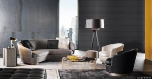 JACQUES angled sofa by RODOLFO DORDONI
