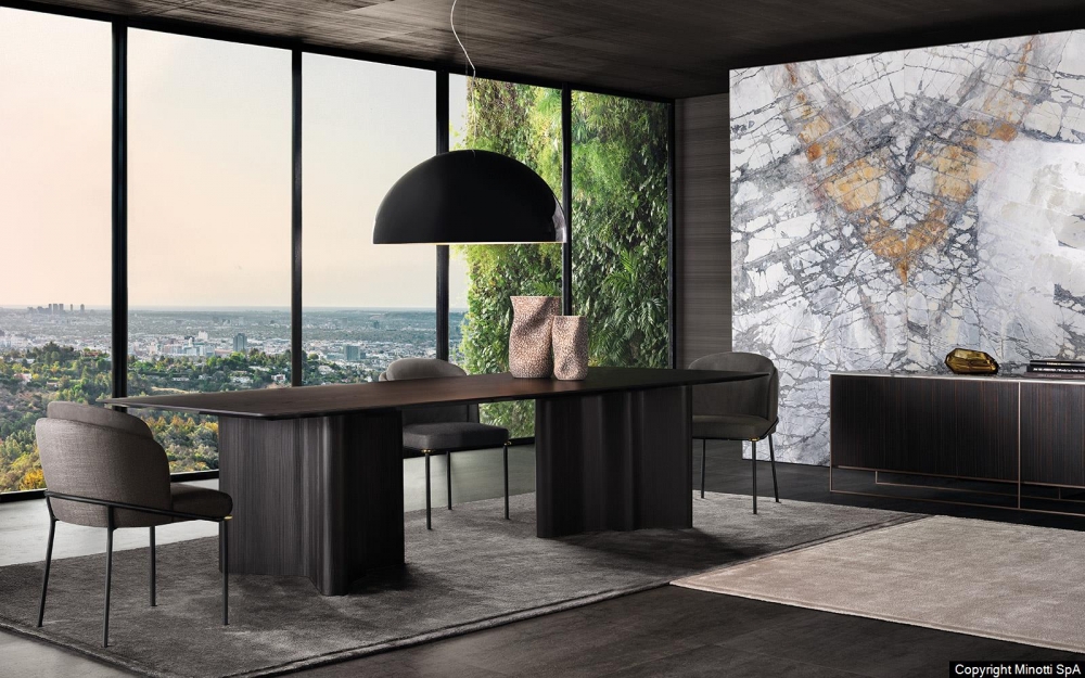 LOU DINING TABLE by CHRISTOPHE DELCOURT