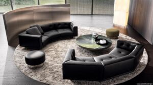 DYLAN SMALL designed by RODOLFO DORDONI.The project expresses the perfect balance between the simplicity of the design and the wealth of refined details with a couture flavour.