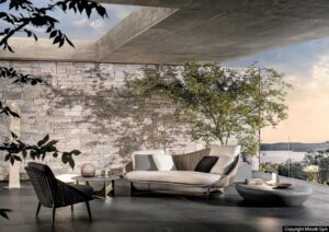 ALISON IROKO NATURE -  RODOLFO DORDONI with ROBERTO MINOTTI DESIGN.
