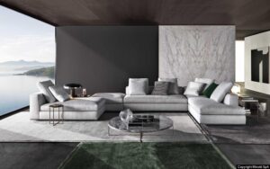 POWELL seating system by RODOLFO DORDONI