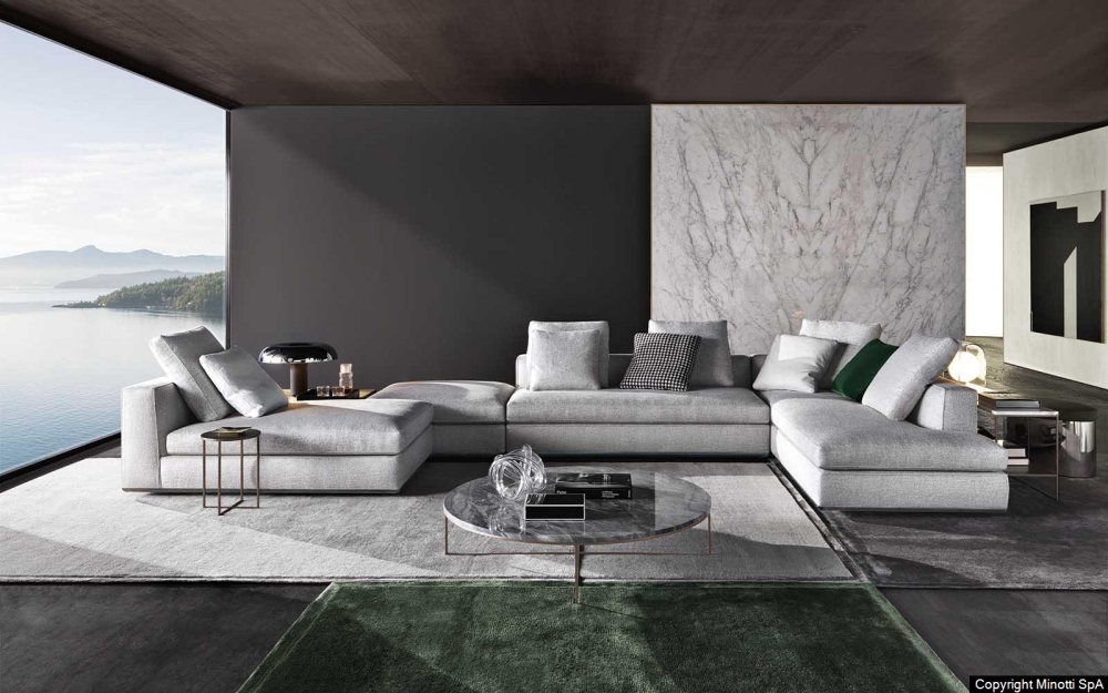 POWELL seating system by RODOLFO DORDONI