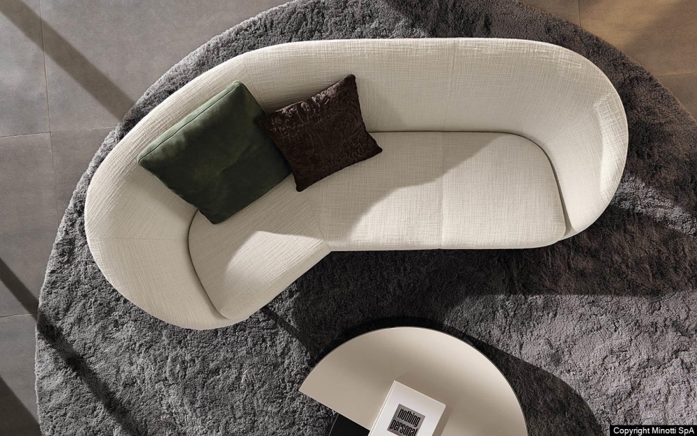 RUSSELL angled sofa by RODOLFO DORDONI