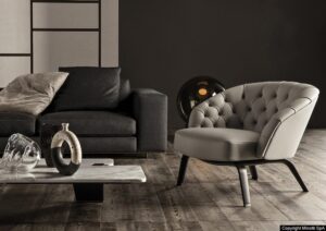 WINSTON armchair by RODOLFO DORDONI